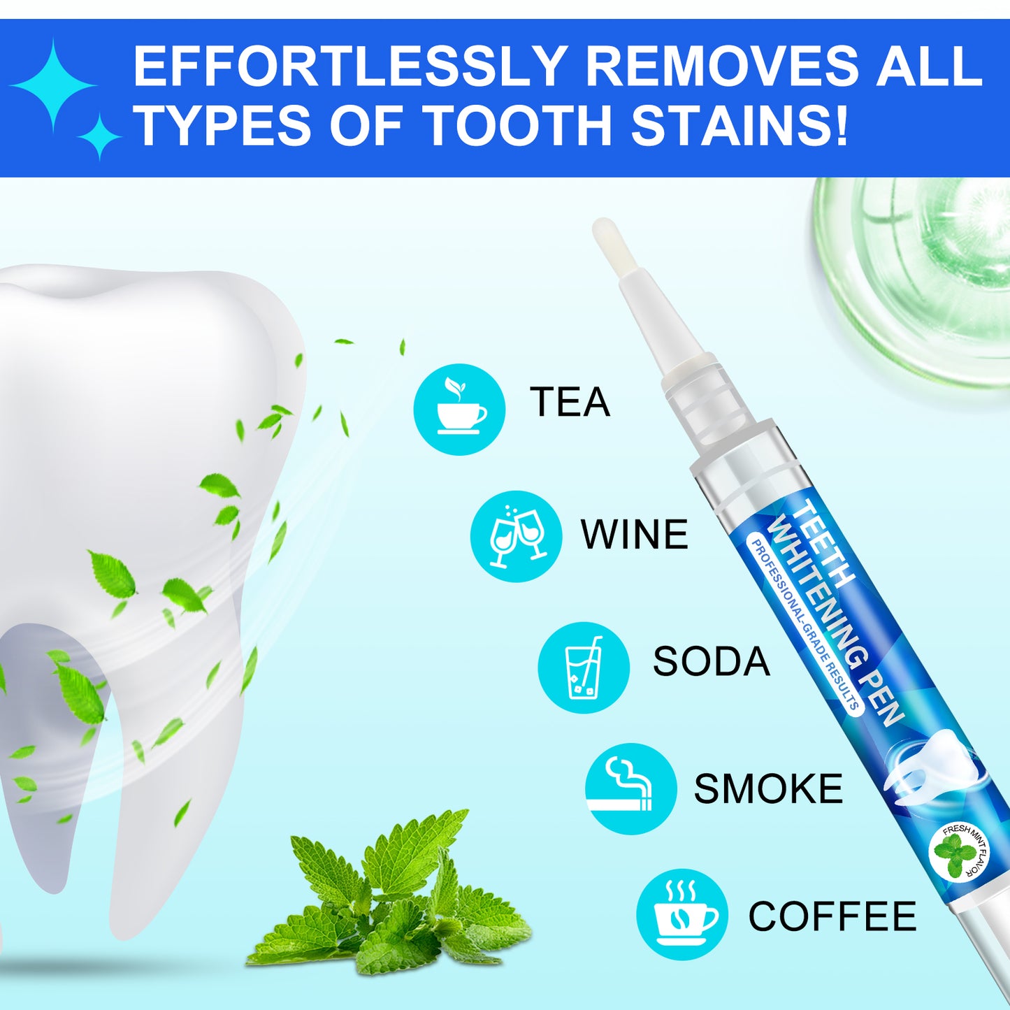 YECUCE Teeth Whitening Pen 6p