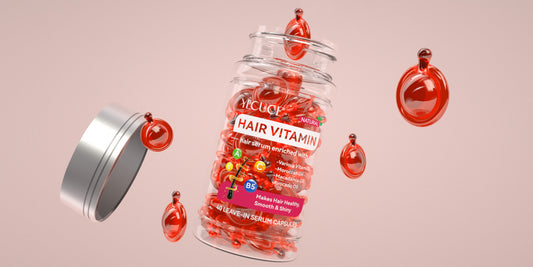 Restore Your Hair’s Natural Shine with Yecuce Hair Vitamin Serum Capsules (40PCS)