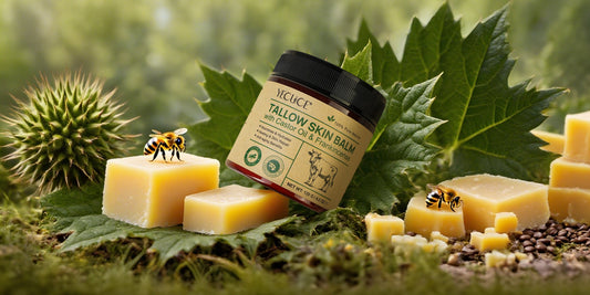 Timeless Glow: Discover the Natural Power of YECUCE Tallow Skin Balm with Castor Oil & Frankincense