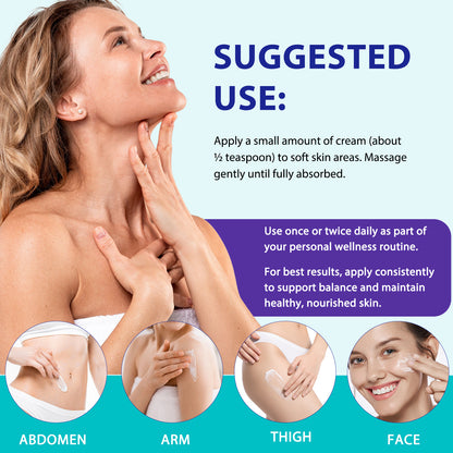 YECUCE Progesterone Cream 120G,Bioidentical Balance Cream,Infused With Msm, Aloe Vera, Coconut Oil & Shea Butter