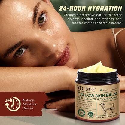 YECUCE TALLOW SKIN BALMwith Castor Oil & Frankincense