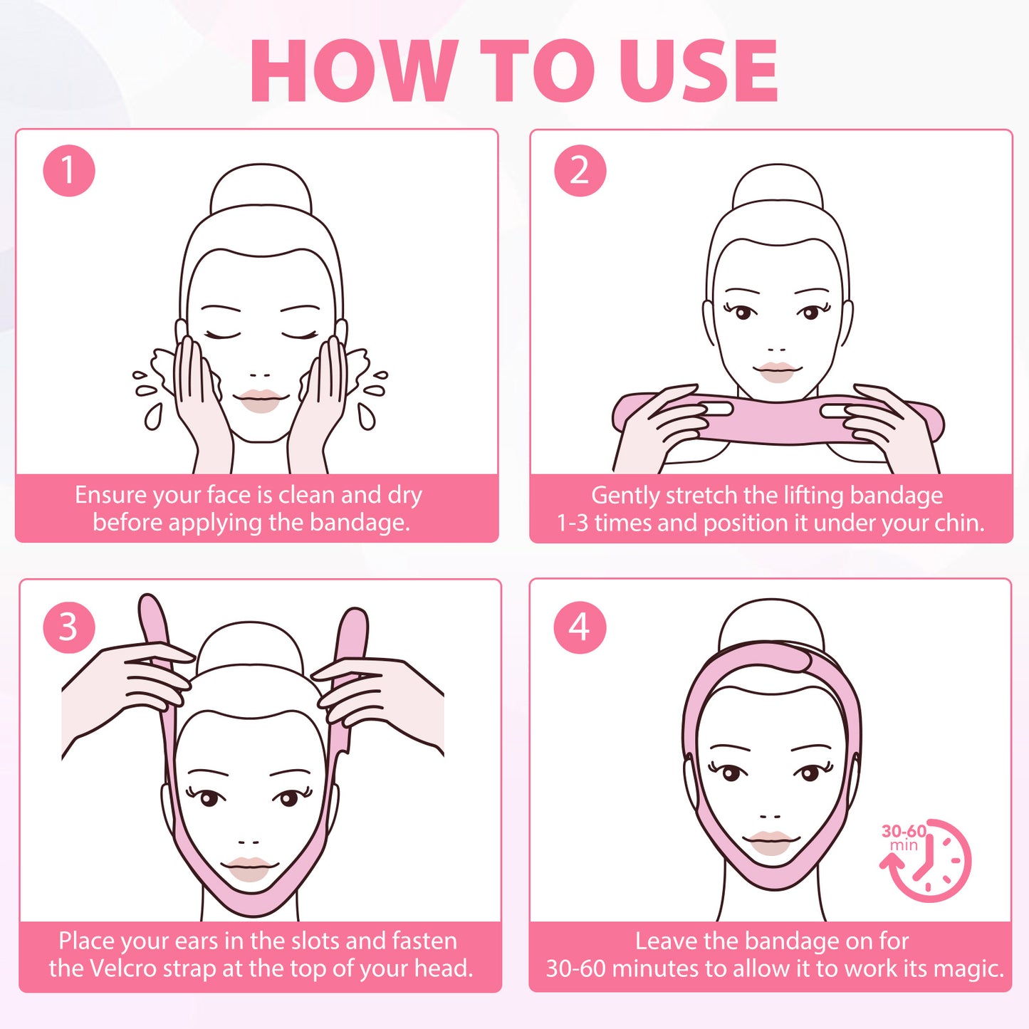 YECUCE V-Line Facial Bandage