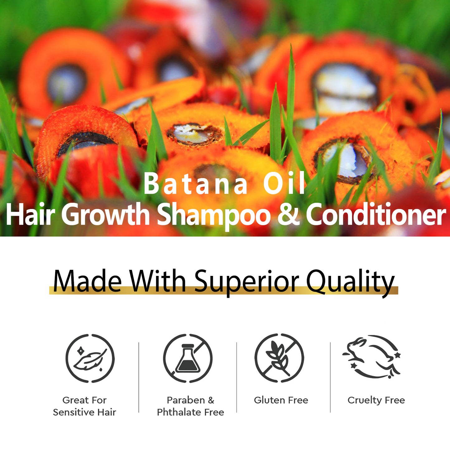 Yecuce Batana Oil Shampoo and Conditioner Set, Organic Batana Oil with Onion Shampoo and Conditioner for Men and Women Daily Hair Care,for Thinning Hair & Hair Loss, for Curly Hair & Straight hair