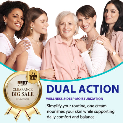 YECUCE Progesterone Cream 120G,Bioidentical Balance Cream,Infused With Msm, Aloe Vera, Coconut Oil & Shea Butter