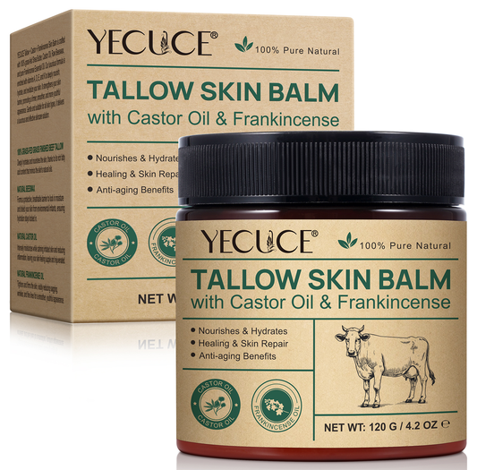 YECUCE TALLOW SKIN BALMwith Castor Oil & Frankincense
