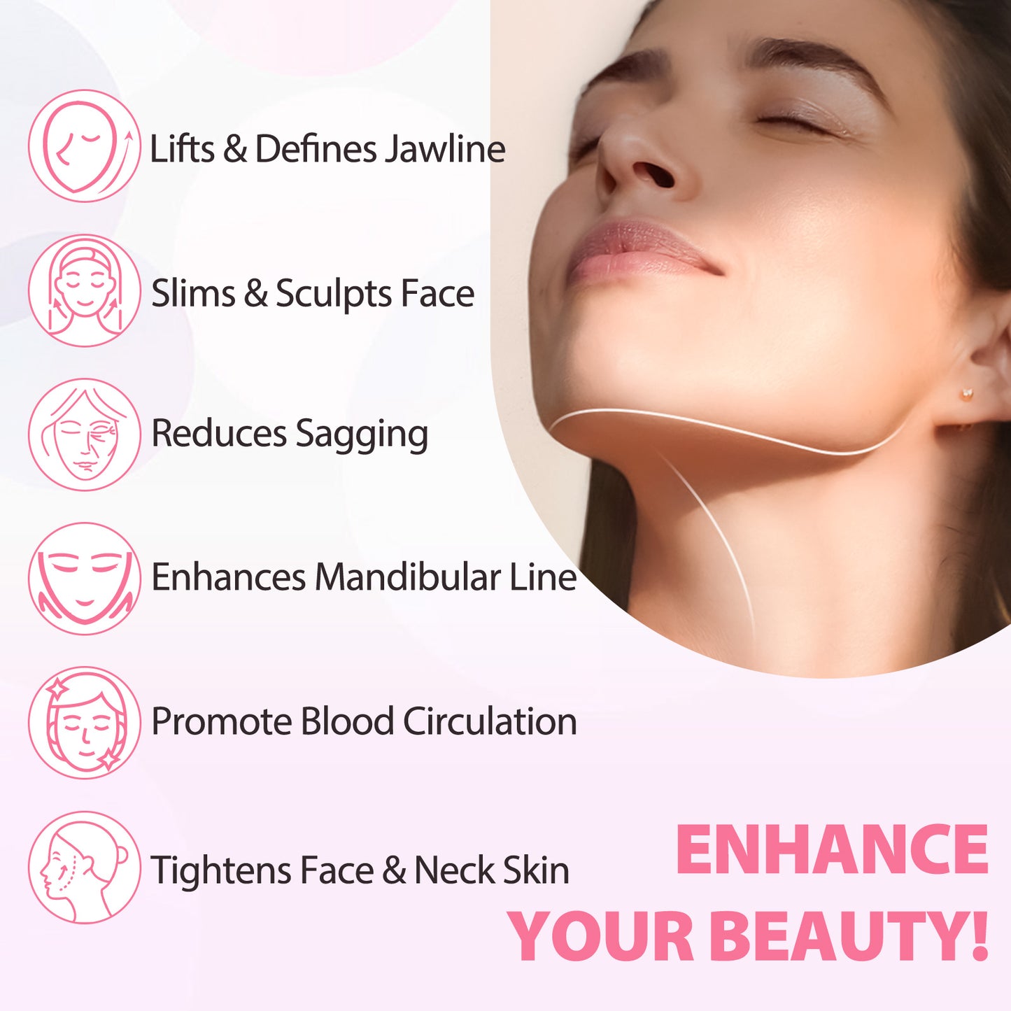 YECUCE V-Line Facial Bandage